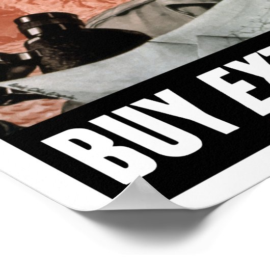 Back "Em Up — General Eisenhower Poster (Hoek)