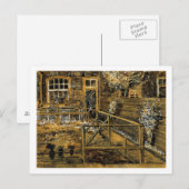 Back Garden of Sien's Moederhuis, Den Haag Briefkaart (Voorkant / Achterkant)