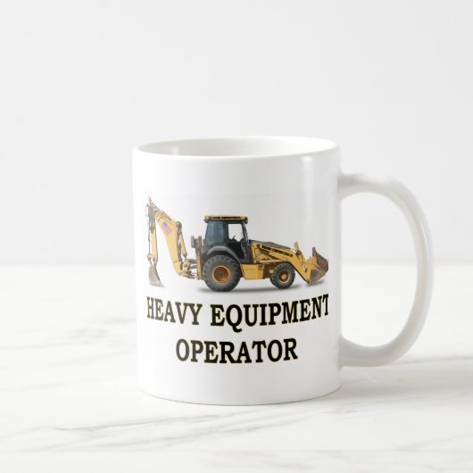 BACK-HOE-LADER KOFFIEMOK (Rechts)