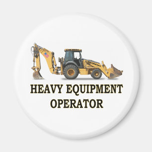 BACK-HOE-LADER MAGNEET