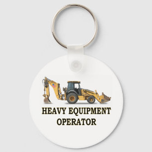 BACK-HOE-LADER SLEUTELHANGER