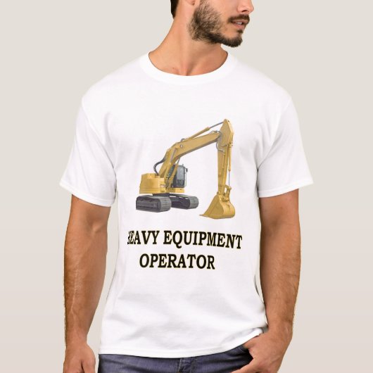 BACK HOE T-SHIRT (Voorkant)