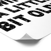 (back) I Like My Wife A Little Bit Older Funny Wif Poster (Hoek)