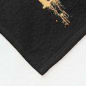 Back I'm A Btch Beautiful Intelligent Skeleton Mes Fleece Deken (Hoek)