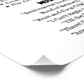 Back in 1945 Birthday Memories Perfect Poster (Hoek)