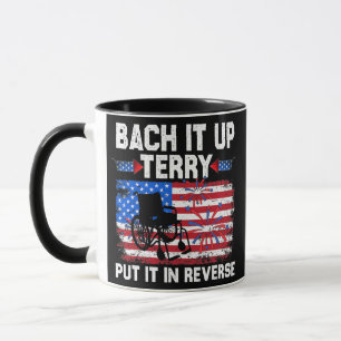 Back It Up Terry Zet Hem In Zijn Omgekeerde 4 juli Mok