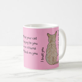 Back of Cat Light Pink Koffiemok