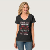 Back Off Veteran Boyfriend Girlfriend T-shirt (Voorkant volledig)