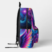 back pack bedrukte rugzak (Links)