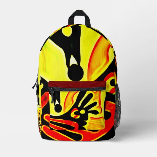 Back Pack Bedrukte Rugzak (Voorkant)