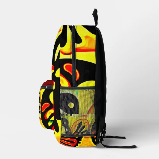 Back Pack Bedrukte Rugzak (Rechts)