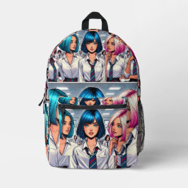 Back Pack Comic 1 Bedrukte Rugzak