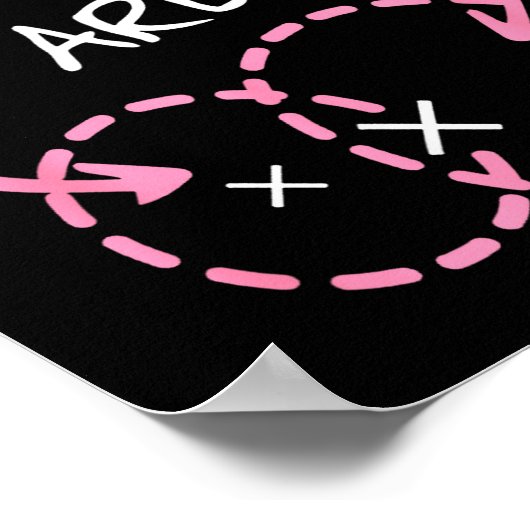 Back Pain In This Area Funny  Poster (Hoek)