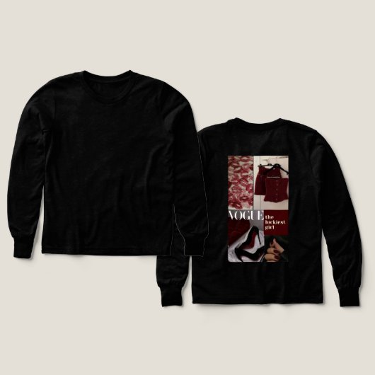 BACK PRINTED HOODIE (Voorkant /achterkant)