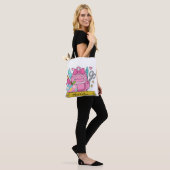 back School Rainbow Teacher Life Tote Bag (Op model)