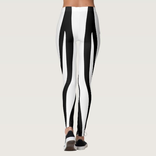 Back sport cultura zebra leggings (Achterkant)