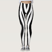 Back sport cultura zebra leggings (Voorkant)