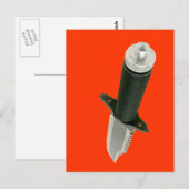 BACK STABBER BRIEFKAART (Voorkant / Achterkant)