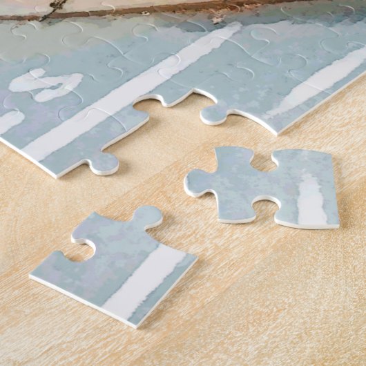 Back Street America Impressionistische Pop Art Legpuzzel (Zijkant)