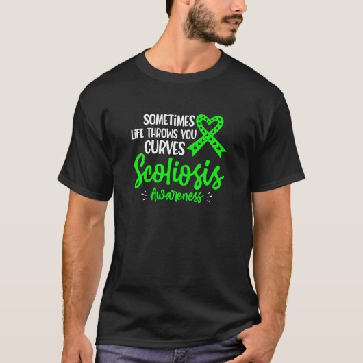Back Surgery Recovery Scoliosis Awareness  13 T-shirt (Voorkant)