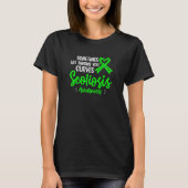Back Surgery Recovery Scoliosis Awareness  13 T-shirt (Voorkant)