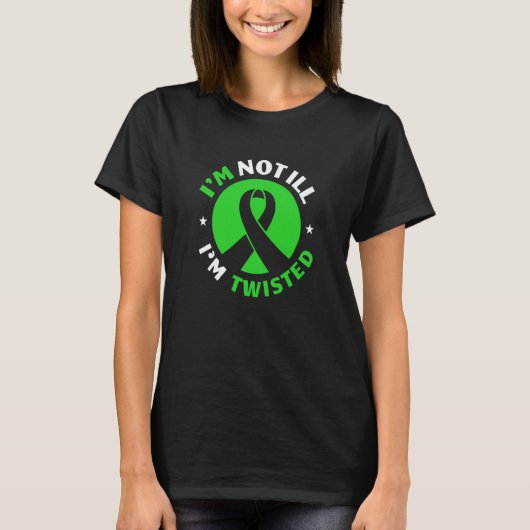 Back Surgery Recovery Scoliosis Awareness T-shirt (Voorkant)