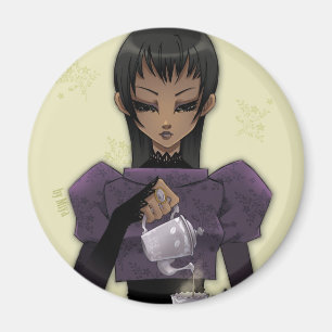Back tea magneet