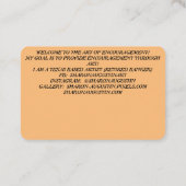 BACK TERUG BETER - AMBASSADOR-KAART VISITEKAARTJE (Achterkant)