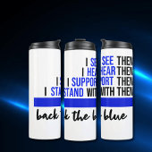 Back the Blue Thermische Tumbler Thermosbeker