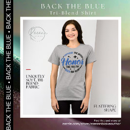 Back the Blue Tri-Blend T-shirt