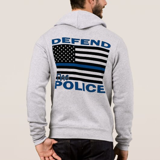 Back-The-Blue-Trump-2020 Hoodie (Achterkant)