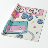 Back to 90s cadeaupapier (Uitgerold)