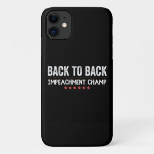 Back to Back Impeachment Champ Case-Mate iPhone Case