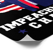 Back To Back Impeachment Kampioen Trump Dans Grapp Poster (Hoek)