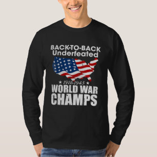 Back-to-back-unmanaged-World-War-Champs T-shirt