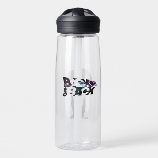 Back to Back | Waterfles 750ml (Voorkant)