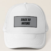 "Back to Nature Mode Trucker Pet (Voorkant)
