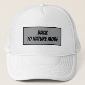 "Back to Nature Mode Trucker Pet (Voorkant)
