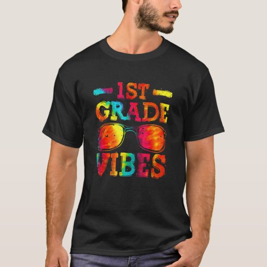 Back To School 1st Grade Vibes First Day Teache T-shirt (Voorkant)