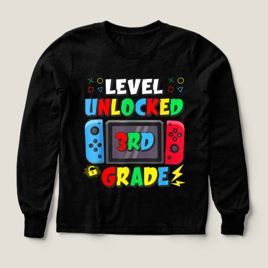 Back to School 3rd Grade Boys Gamer  (Voorkant)