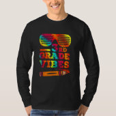 Back To School 3rd Grade Vibes  Third Grade Tee T-shirt (Voorkant)