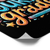 Back To School 4th Grade Set  Poster (Hoek)