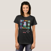 Back to School 7Th Grade Game On Unlocked Level 7  T-shirt (Voorkant volledig)