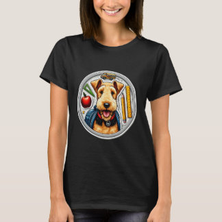 Back To School Airedale Terrier Dog Boys Girls Own T-shirt