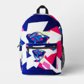 Back to School Backpack Bedrukte Rugzak (Voorkant)
