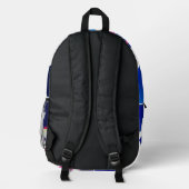 Back to School Backpack Bedrukte Rugzak (Achterkant)