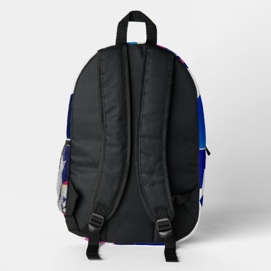 Back to School Backpack Bedrukte Rugzak (Achterkant)