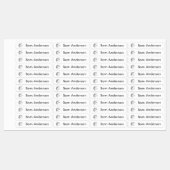 Back to School Basketball Kids Name Labels (Vel)