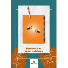 Back-to-school - Bee-Themd Spiral Notitieboek