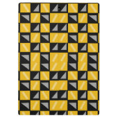 Back to School Chessboard Pattern – Rulers & Trian Klembord (Achterkant)